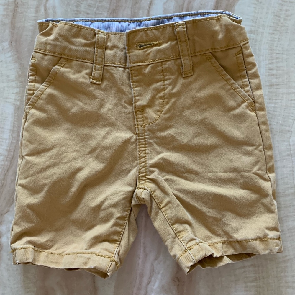 Monsoon khaki toddler boy shorts